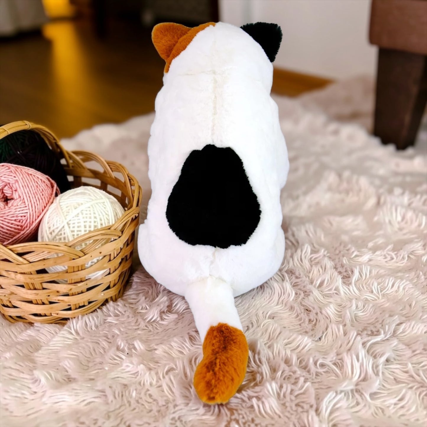 サンレモン ひざねこすやすや L サイズ ぬいぐるみ ねこ 猫 カラー ミケ