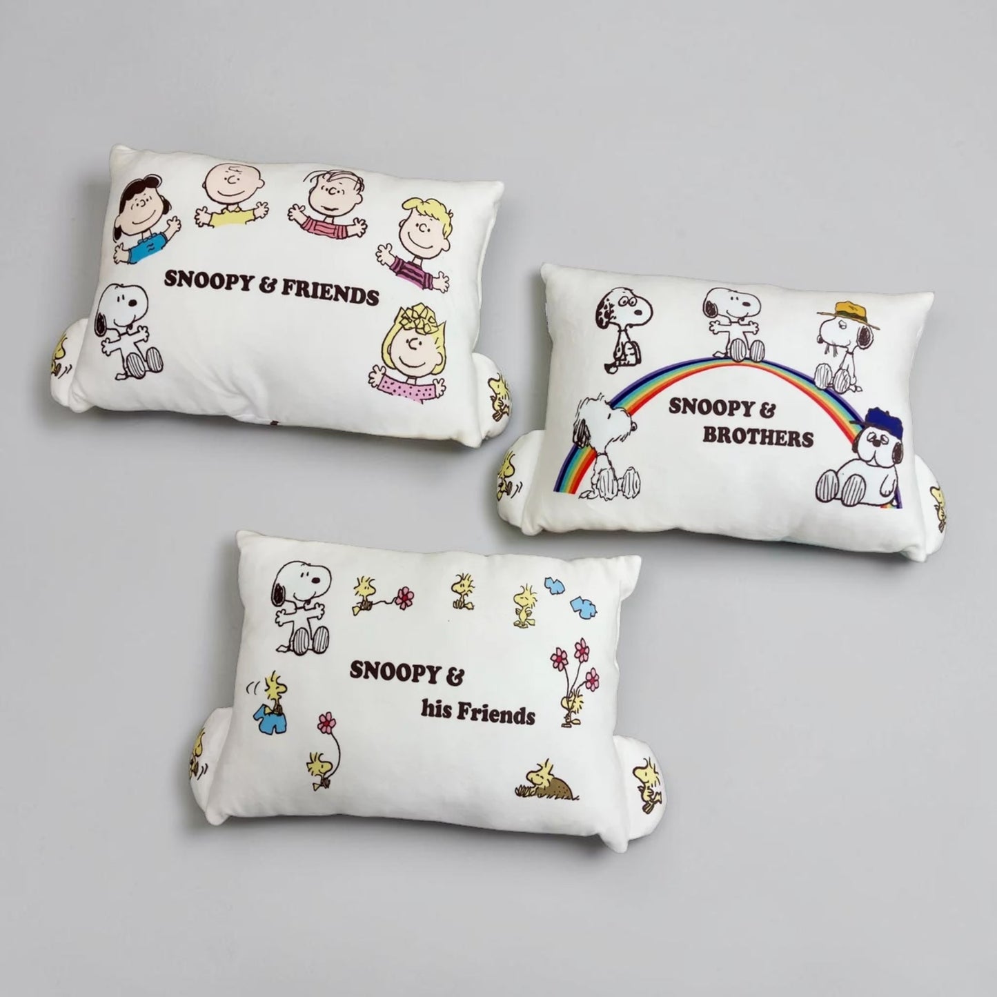 西川 スヌーピー キッズ まくら 枕 50cm × 35cm カラー ブルー