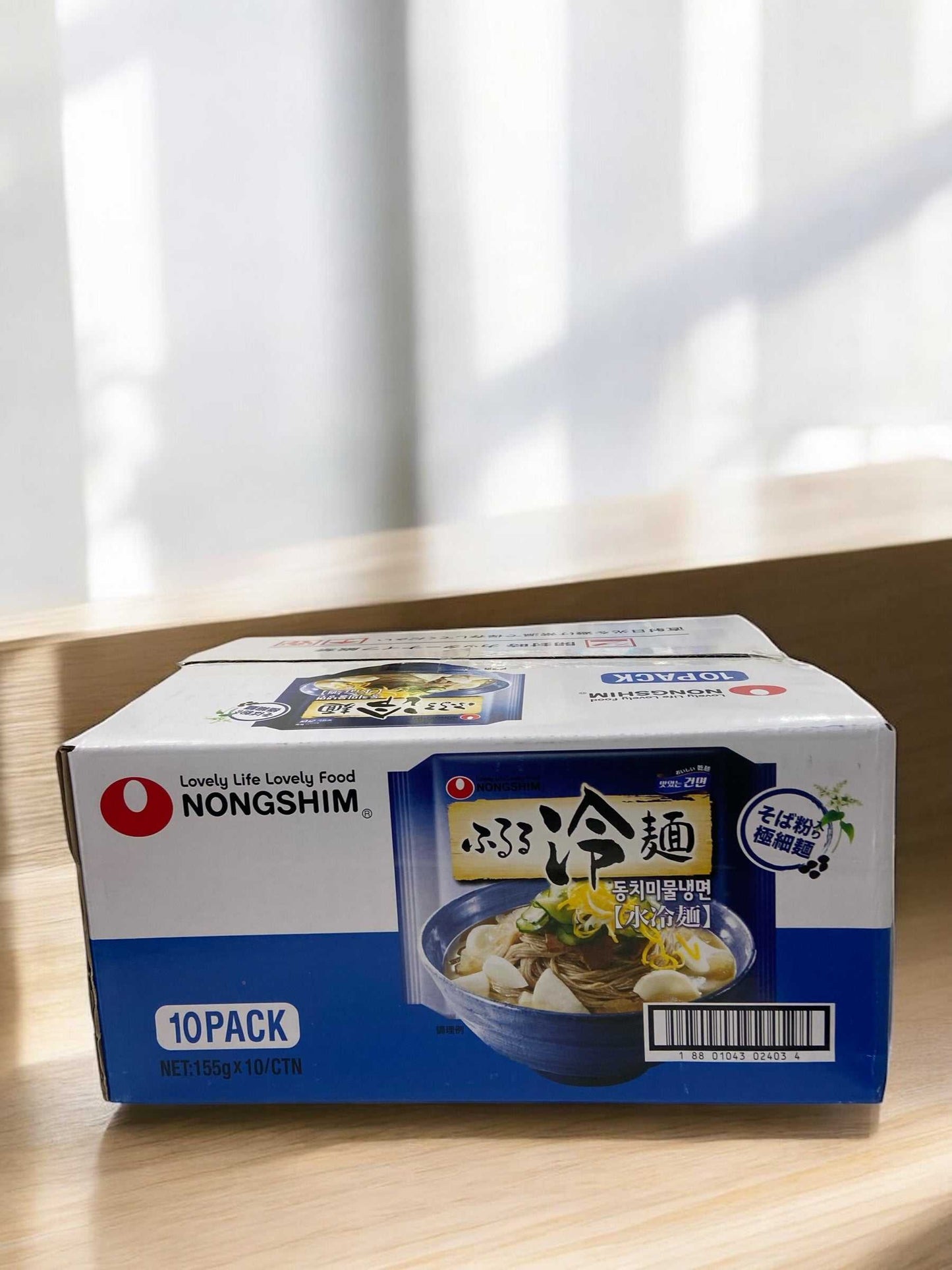 農心 ふるる冷麺 水冷麺 155g×10食入り 本場韓国の味 冷麺
