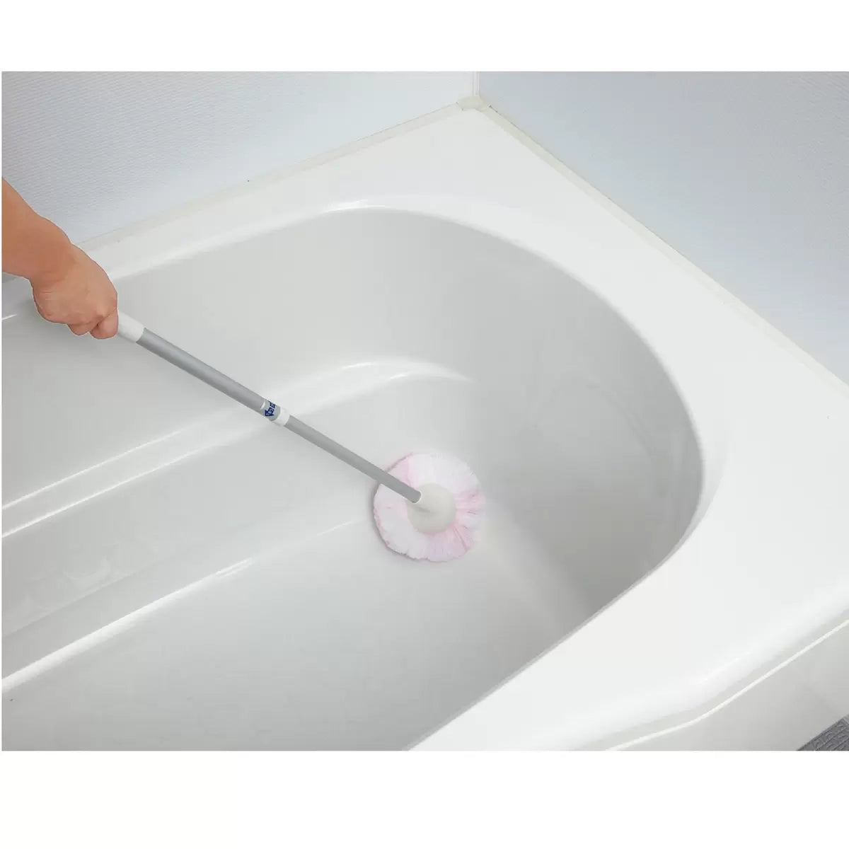 ユニットバスボンくん 抗菌 お風呂クリーナーブラシ カラー ブルー