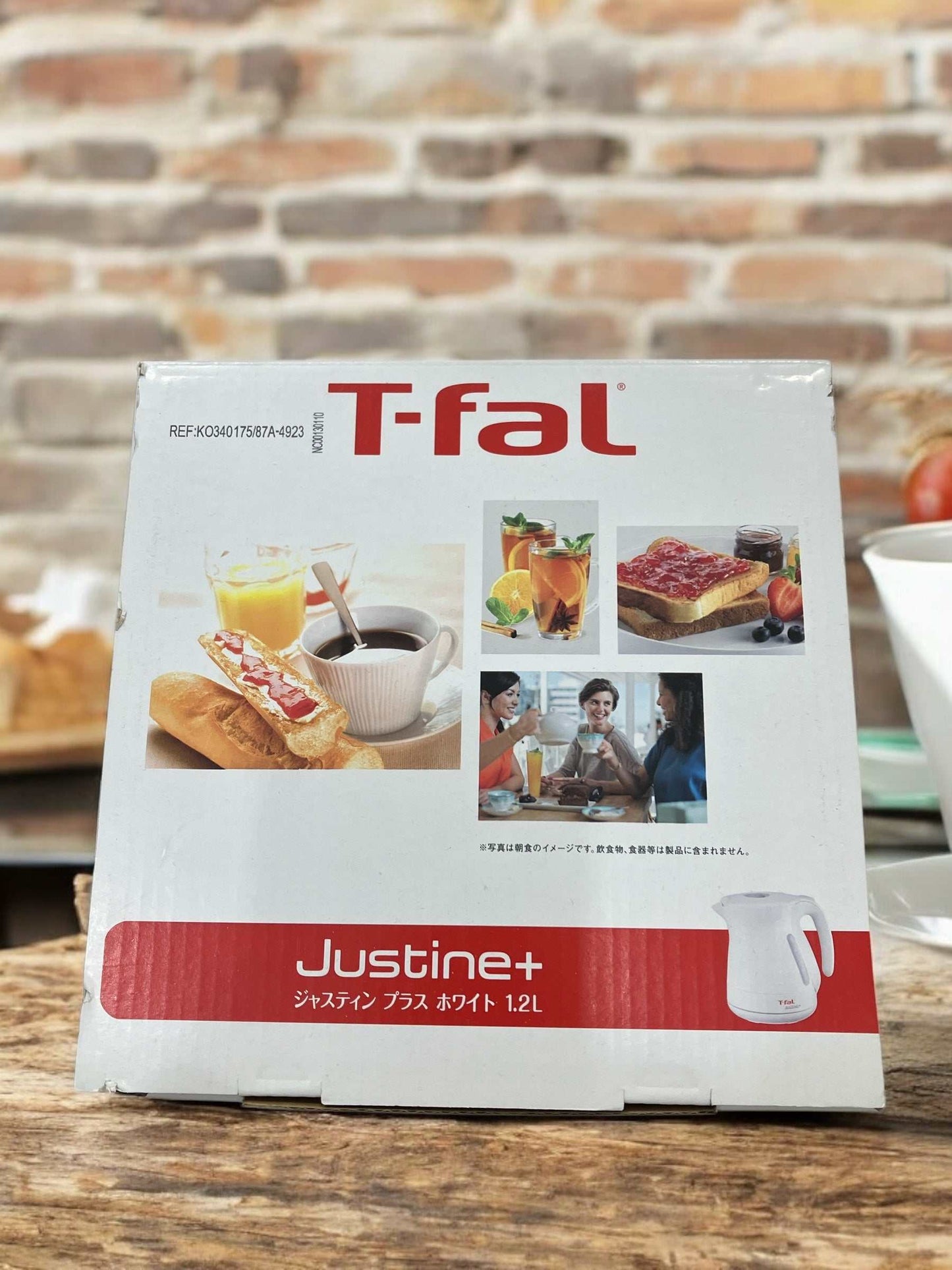 ティファール ジャスティン プラス ホワイト 1.2L ジャスティンプラスホワイト / T-fal 電気ケトル 1.2L