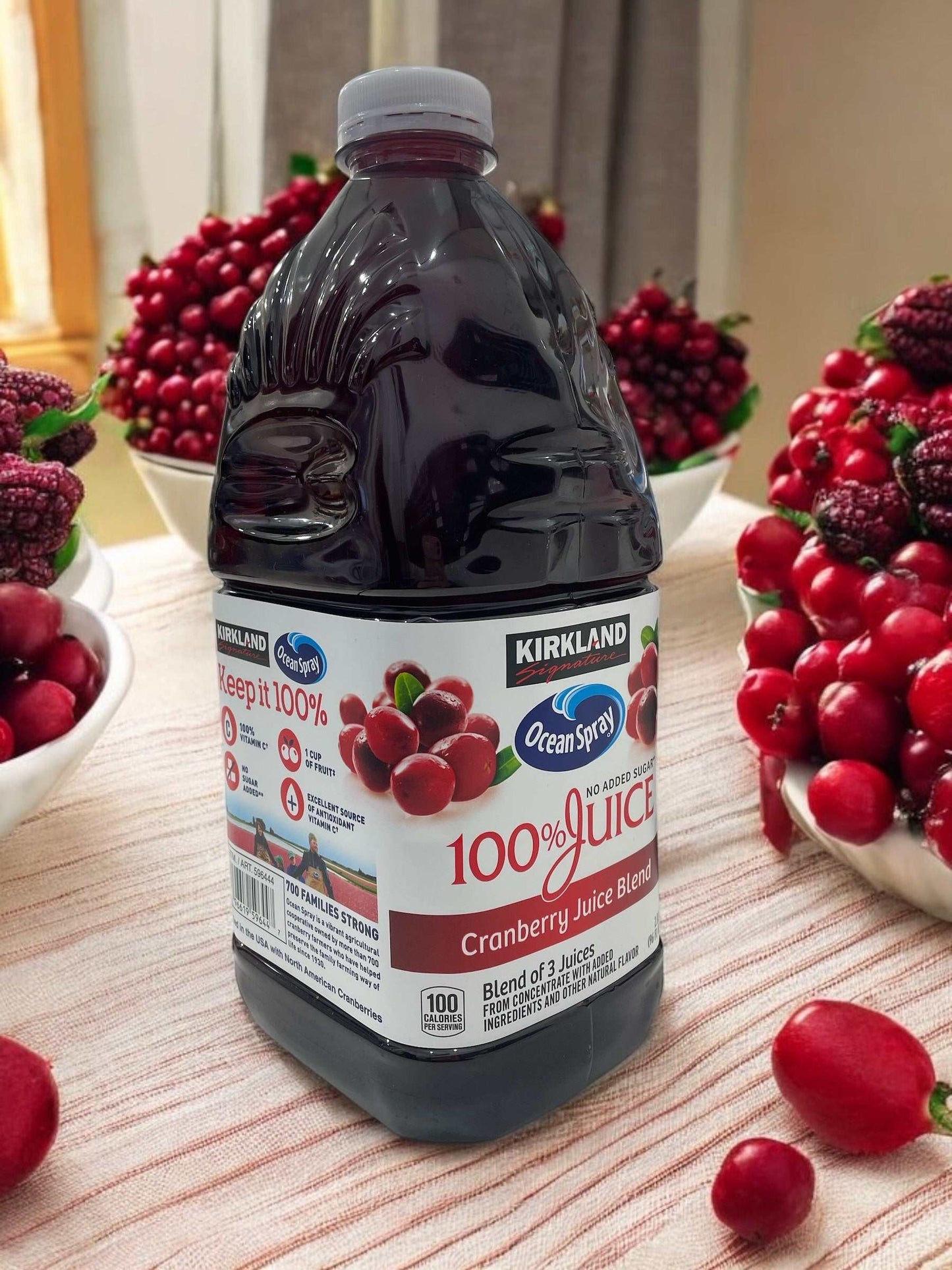 KS 濃縮還元クランベリー&フルーツミックス 2.83L /カークランドシグネチャー