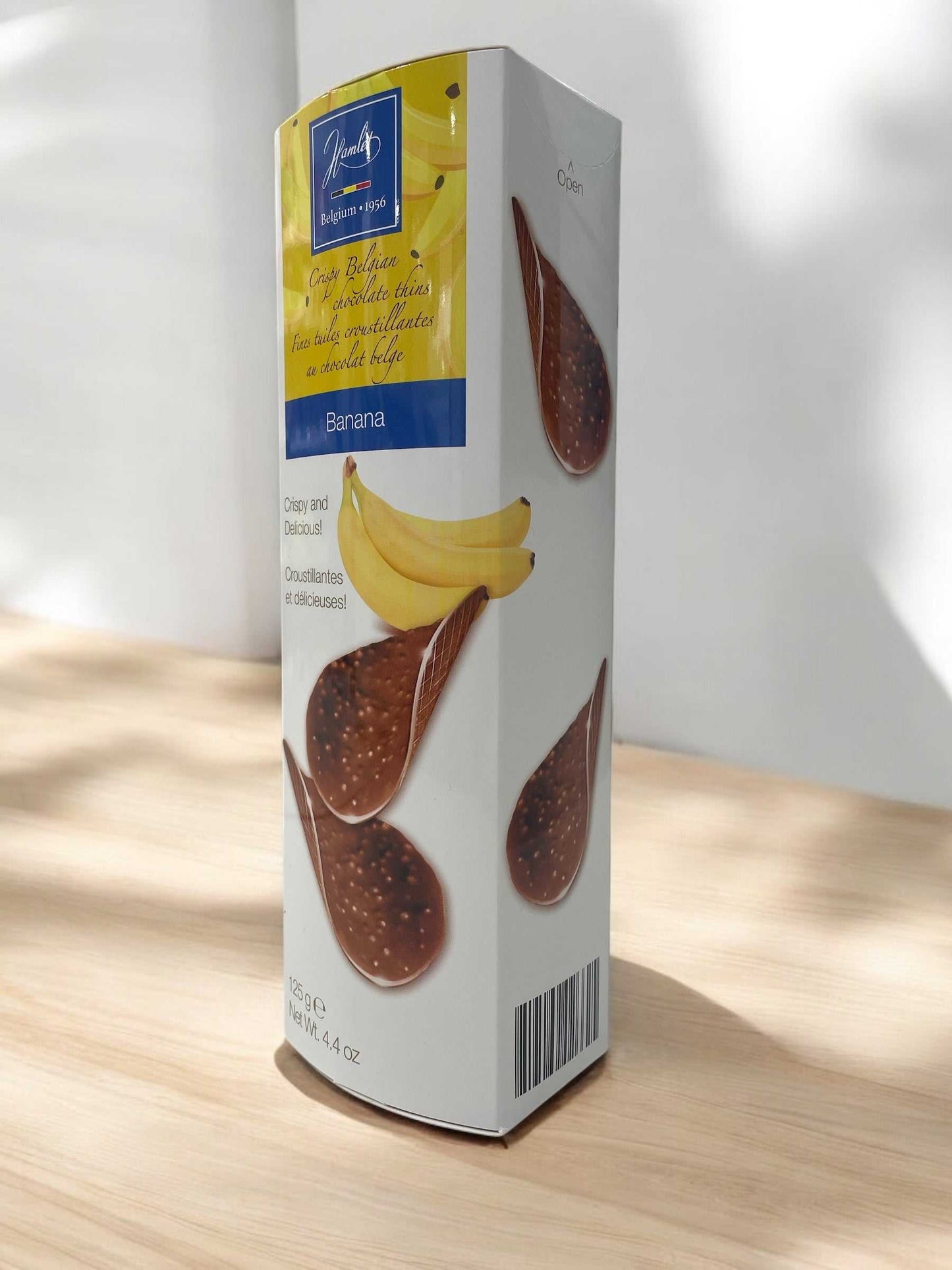 ハムレット チョコ クリスピー バナナ 36枚入り 125g / Hamlet ベルギー産