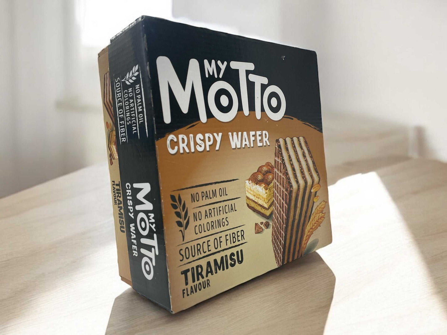 マイモット ウェハース ティラミス味 30g×20袋入り / My MOTTO ブルガリア産