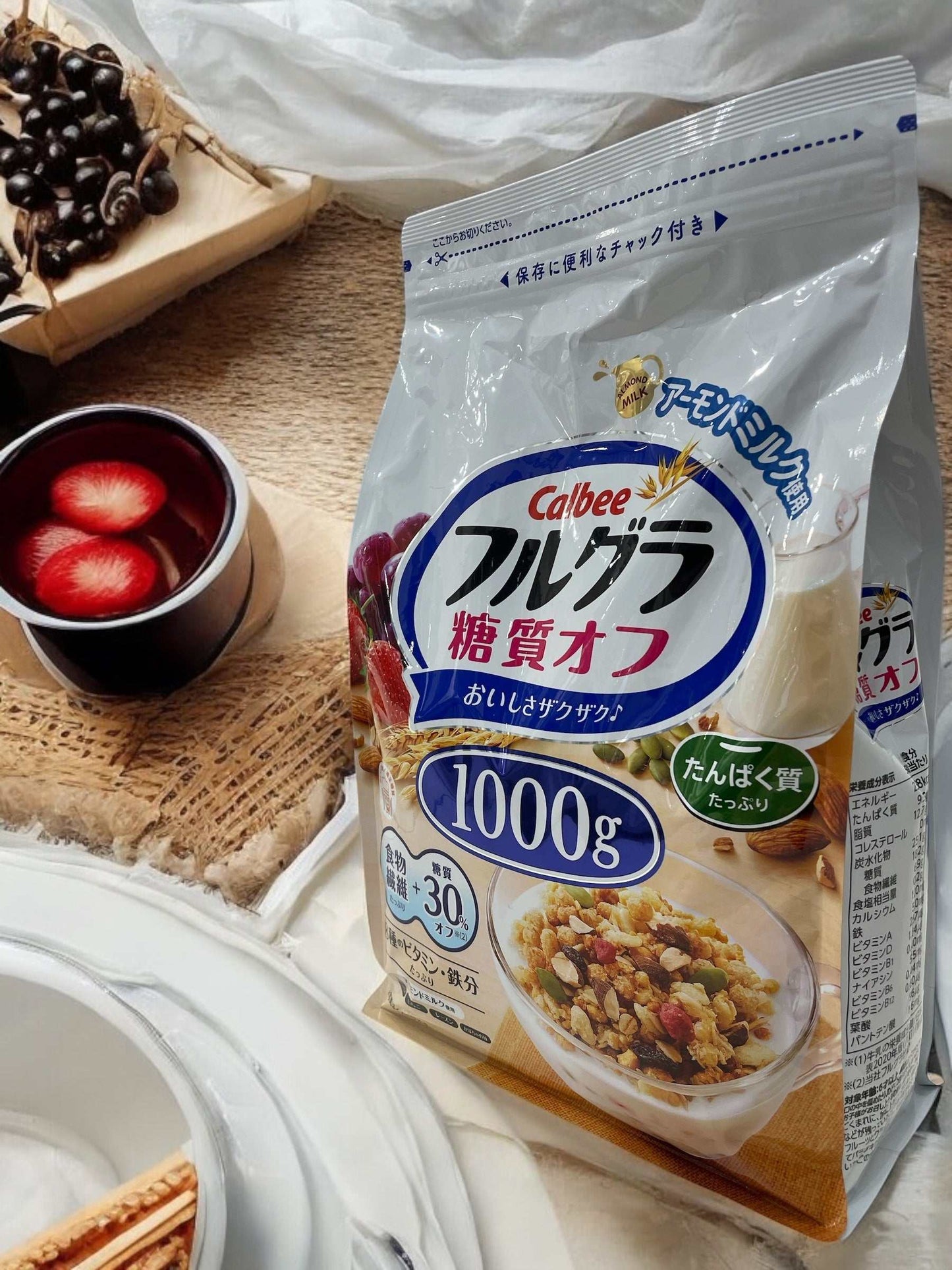 カルビー フルグラ 糖質オフ 1kg 【大容量でお得】 / Calbee