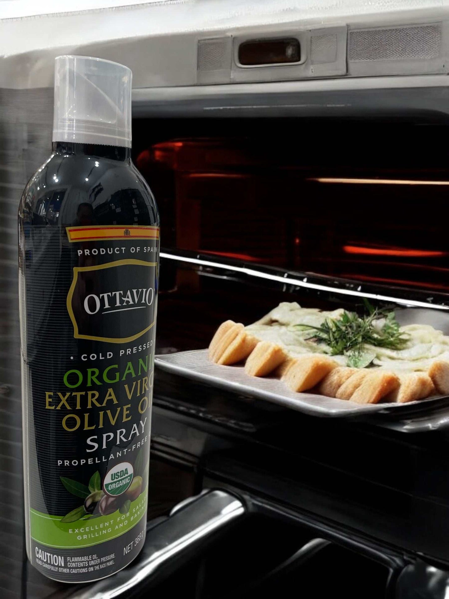 オッタビオ オーガニック エクストラバージン オリーブオイル スプレー 368g 【定番人気】 / OTTAVIO EXTRA VIRGIN ORIVEOIL