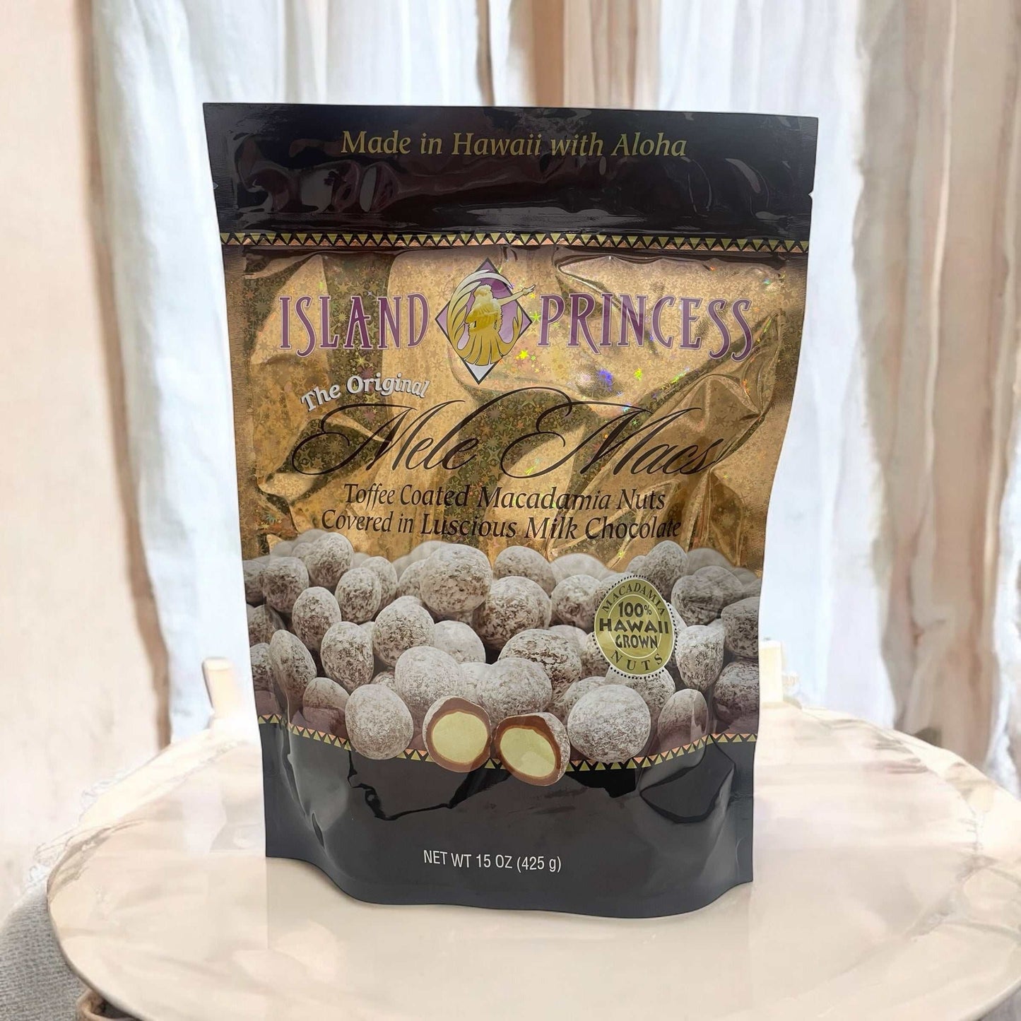 アイランドプリンセス マカダミアナッツ チョコレート 425g / ISLAND PRINCESS