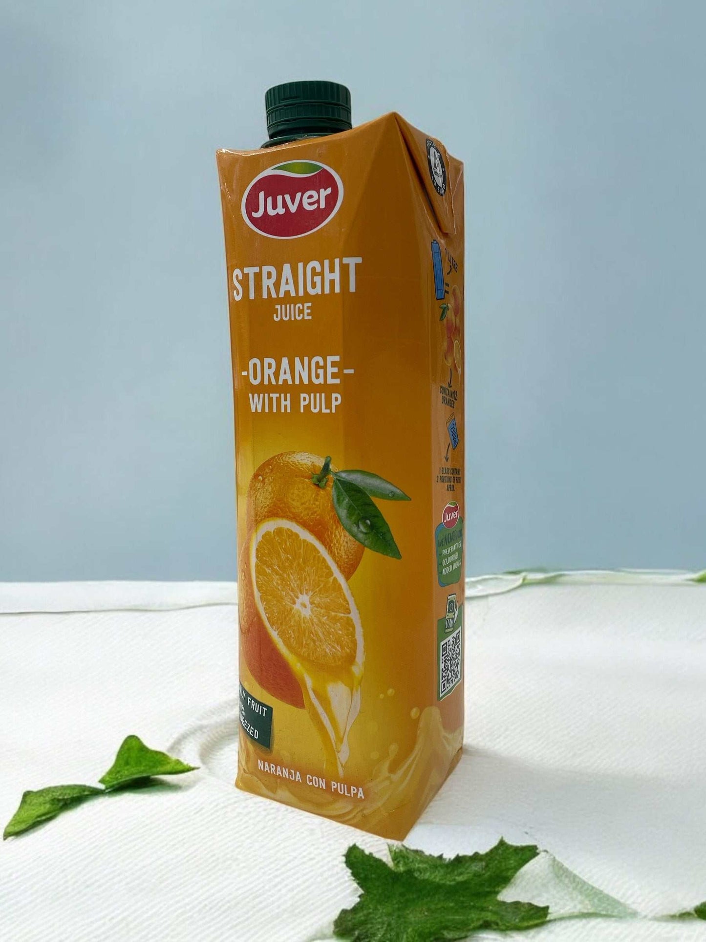ジュベル 100% オレンジジュース 果汁入り 1L /JUVER