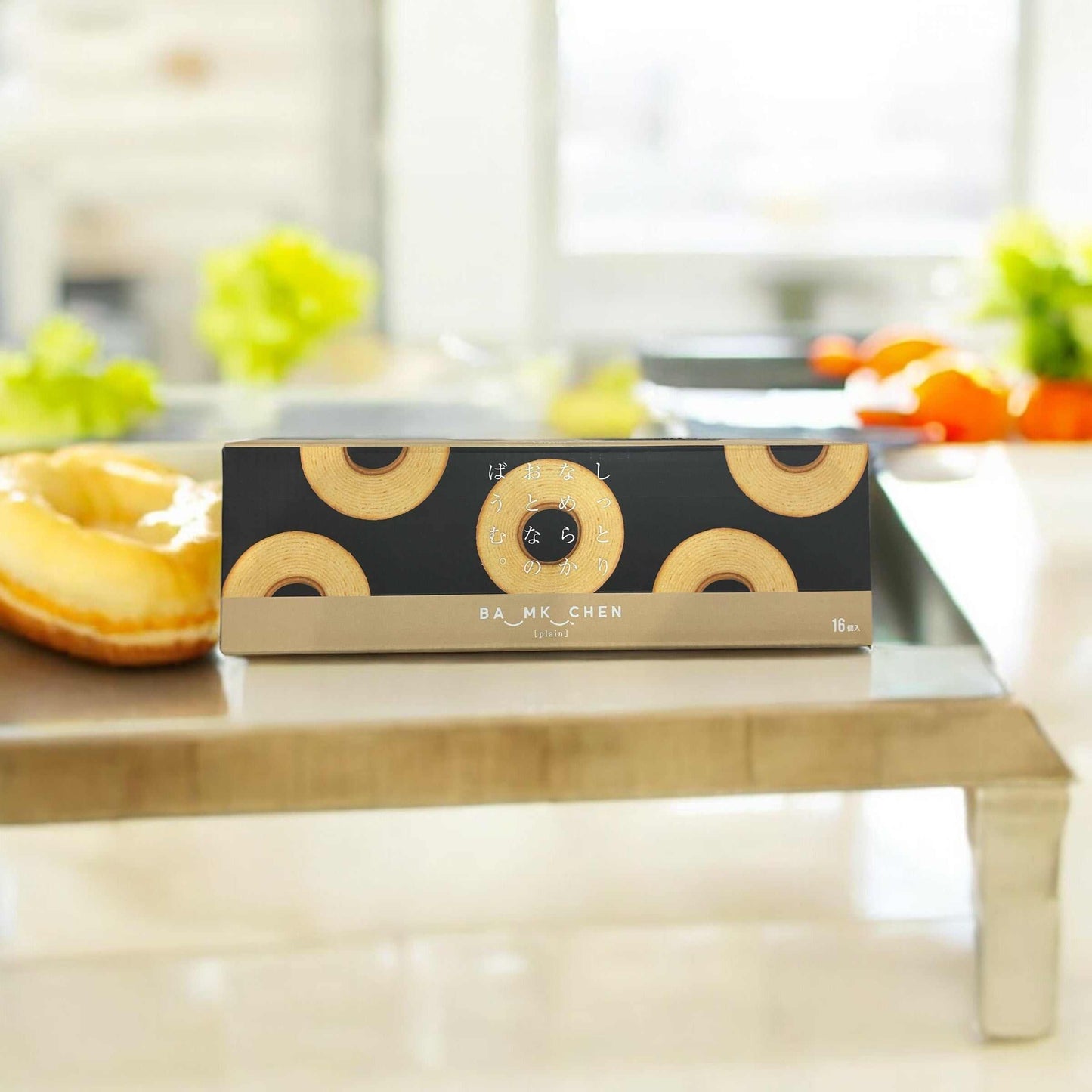 しっとりなめらかおとなのばうむ。16個入 洋菓子 バームクーヘン / 千年屋