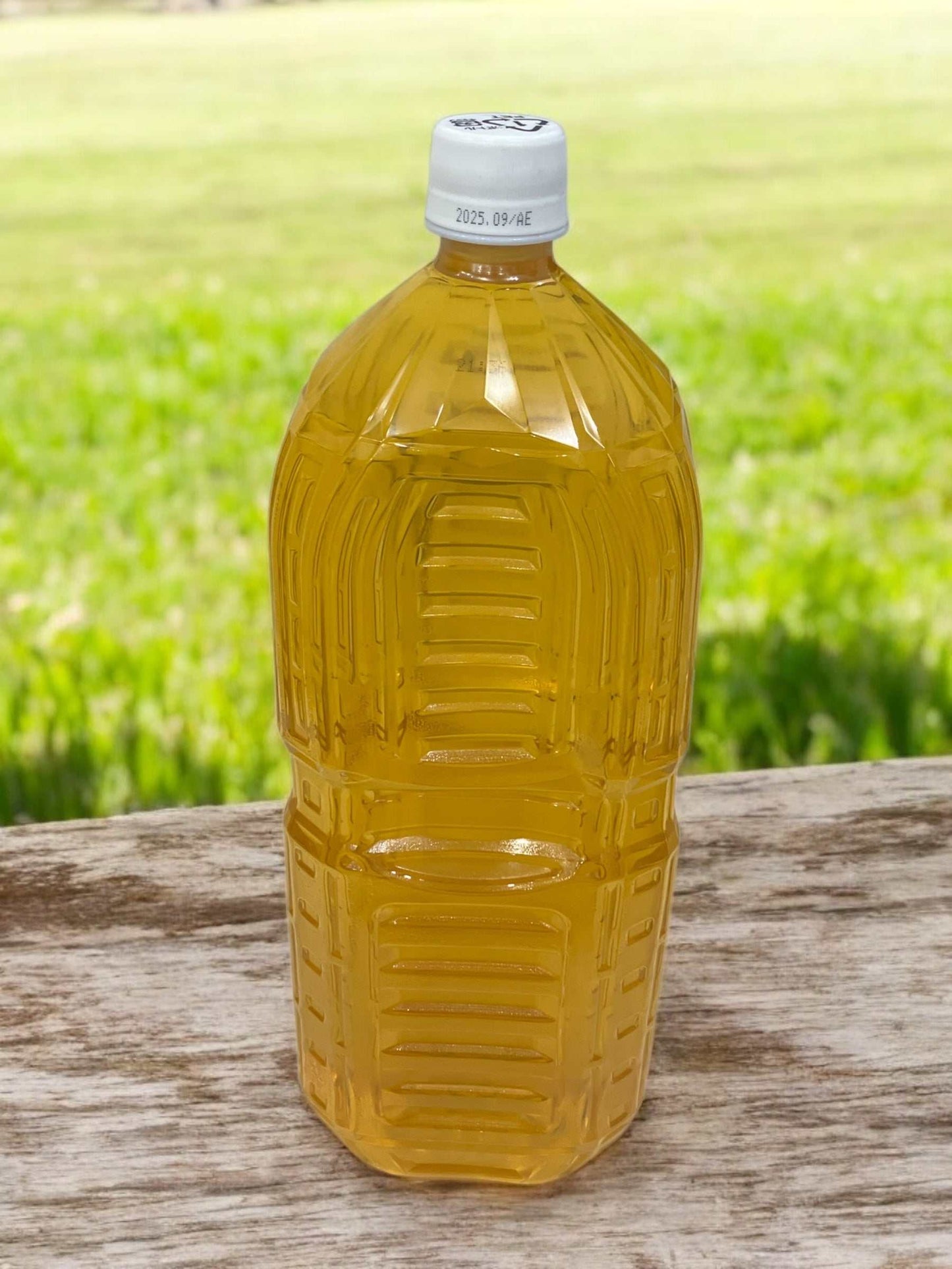 2L label-free bottle of Japanese green tea from Kagoshima, お茶屋さんの緑茶 by LDC Life Drink Company