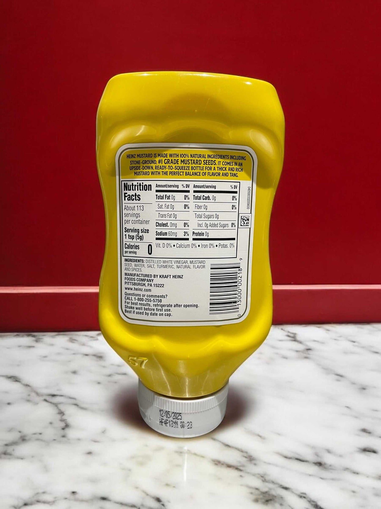 ハインツ イエローマスタード 566g /HEINZ