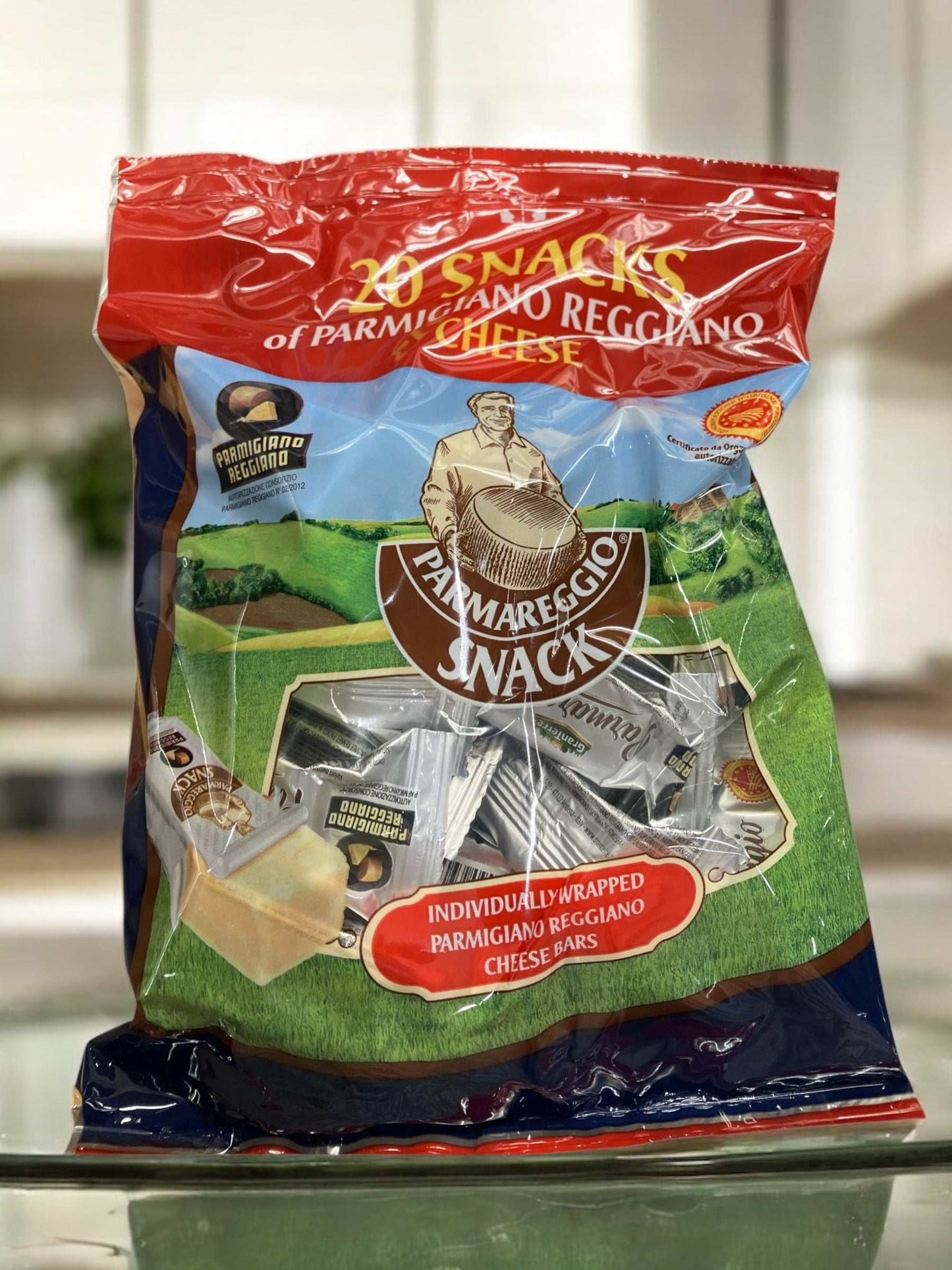 イタリア産パルミジャーノ・レッジャーノ個包装チーズ20gパック