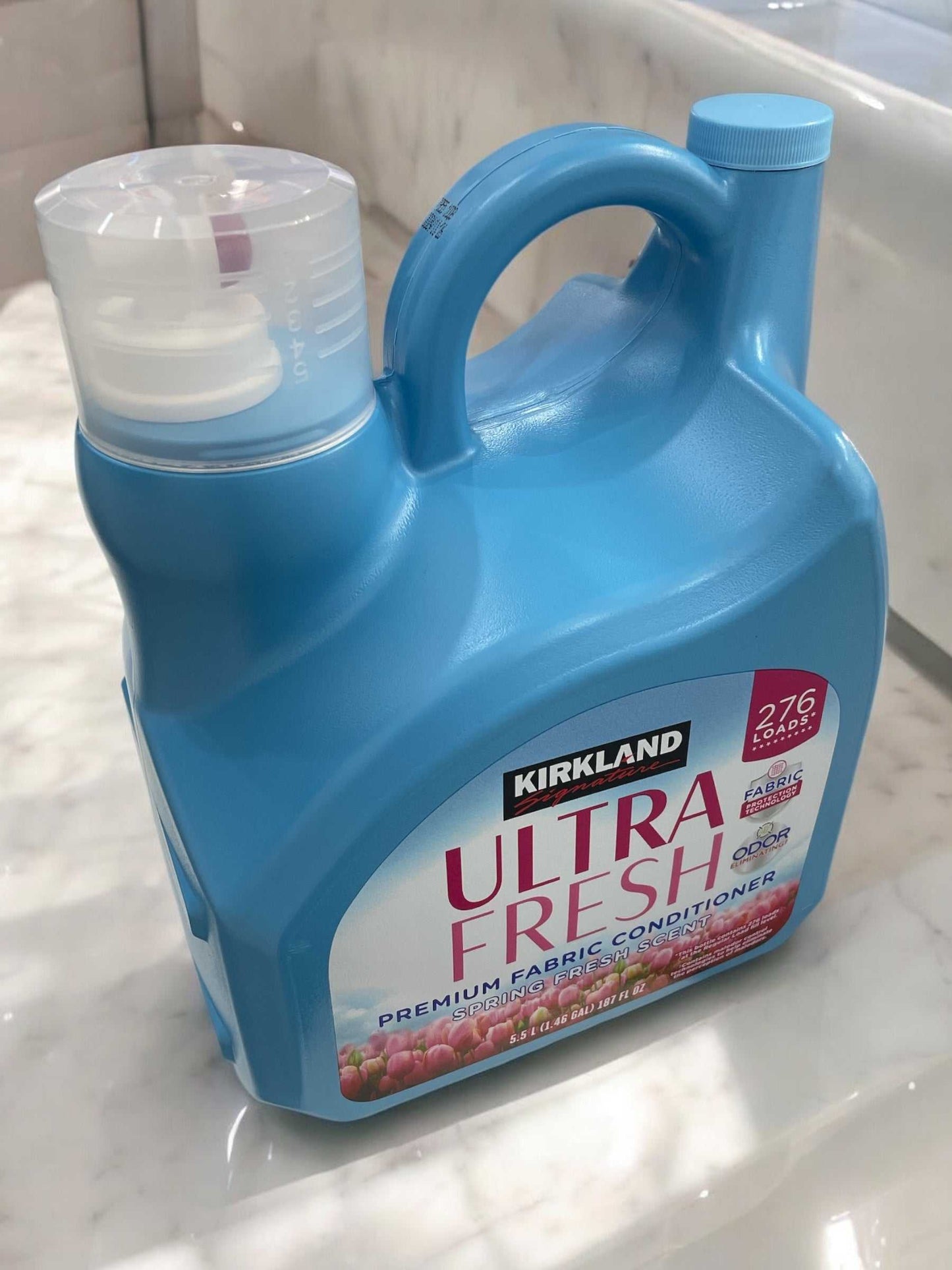 ウルトラフレッシュ スプリングフレッシュ 柔軟剤 5.5L 276回分 カークランドシグネチャー