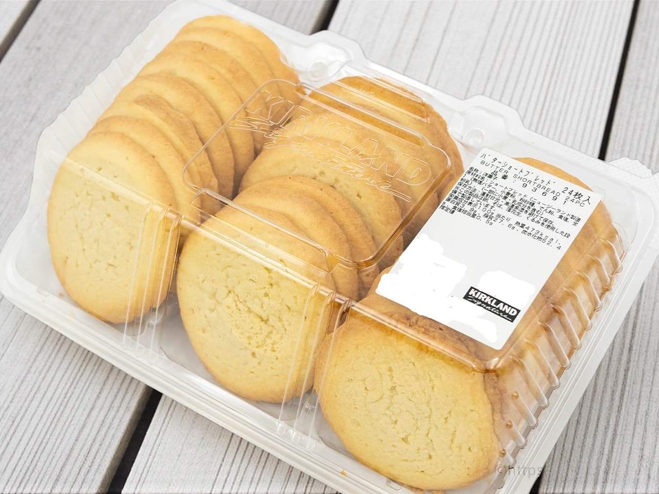 《期間限定》バターショートブレッド 4枚入り 小分け販売 グラスフェッドバター使用 コストコベーカリー商品