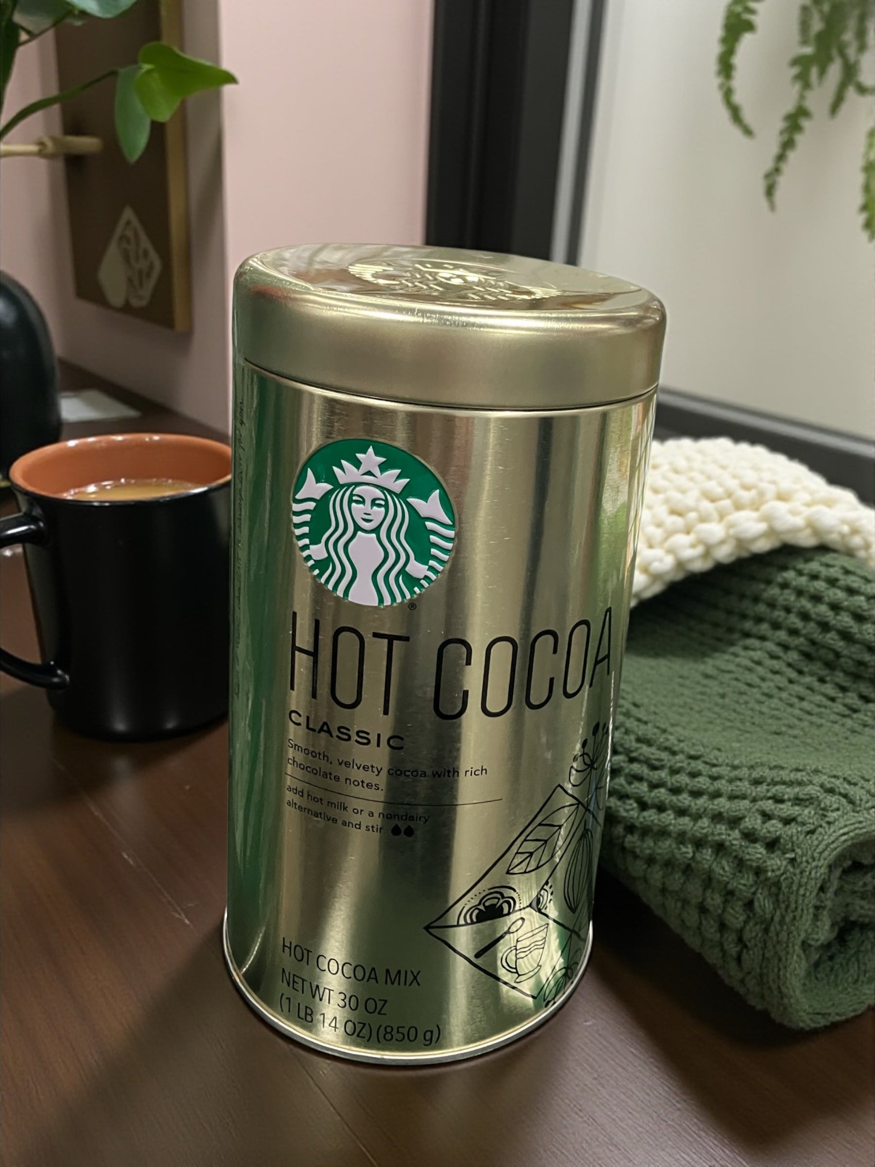 スターバックス クラシック ホットココア 850g STARBUCKS ココア 約42