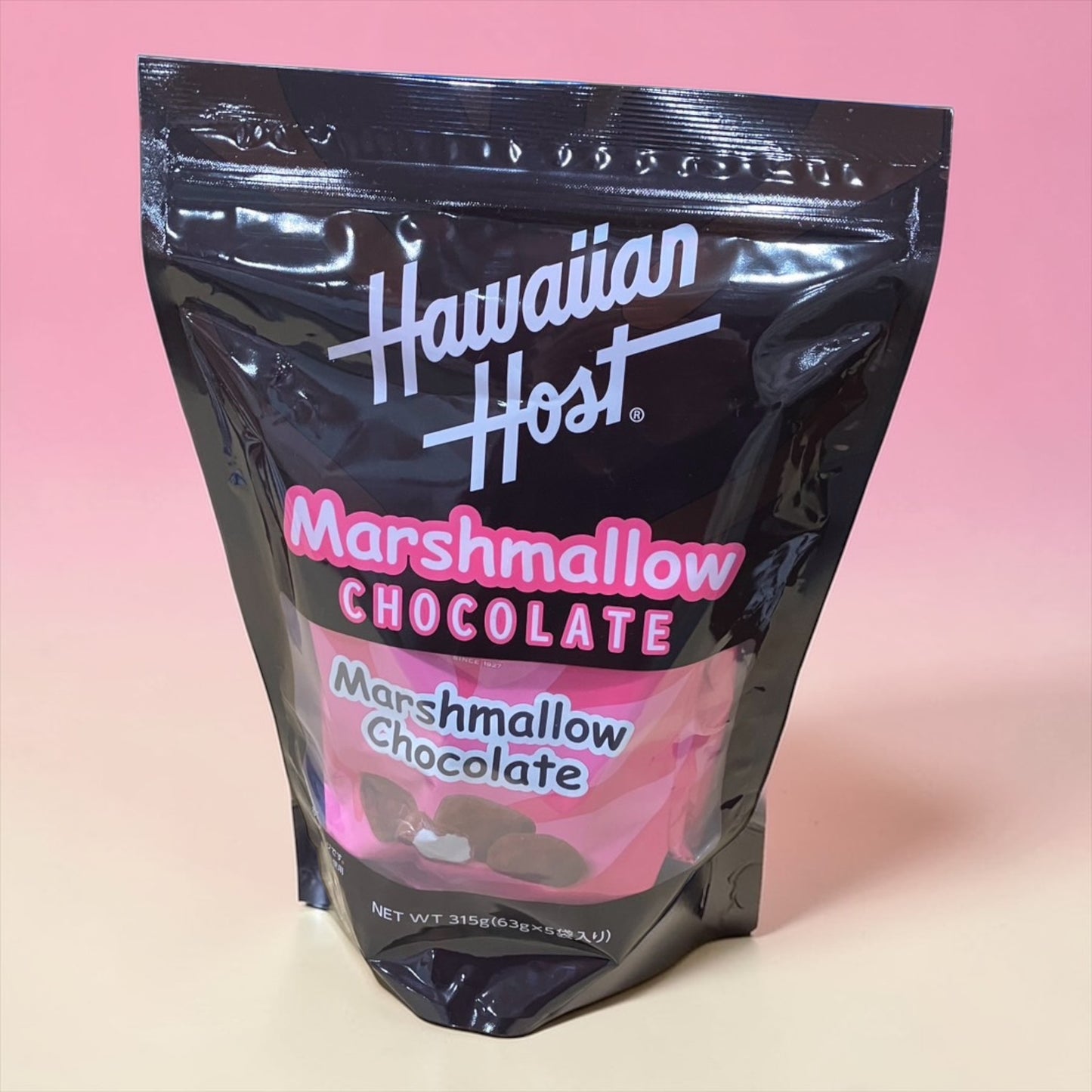 ハワイアンホースト マシュマロチョコ 63g x 5袋  Hawaiian Host    マシュマロ チョコレート