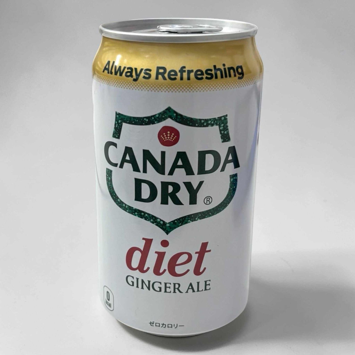 カナダドライ  ダイエット ジンジャエール 350ml　CANADA DRY diet  ゼロカロリー  炭酸飲料　ドリンク缶【お得】