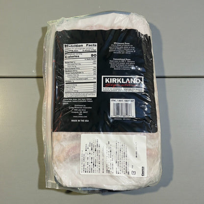 【冷蔵商品】KS プリクックド ベーコン  453g  FULLY COOKED BACON  カークランドシグネチャー