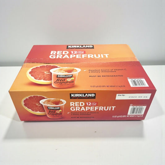 【冷蔵商品】KSルビーレッド グレープフルーツ シロップ 漬け 12カップ入り グレシラ  Red Grapefruit  カークランドシグネチャー