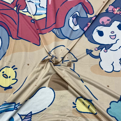 冷感 キャラクター ブランケット 140cm x 190cm  モリシタ MORISHITA デザイン サンリオ