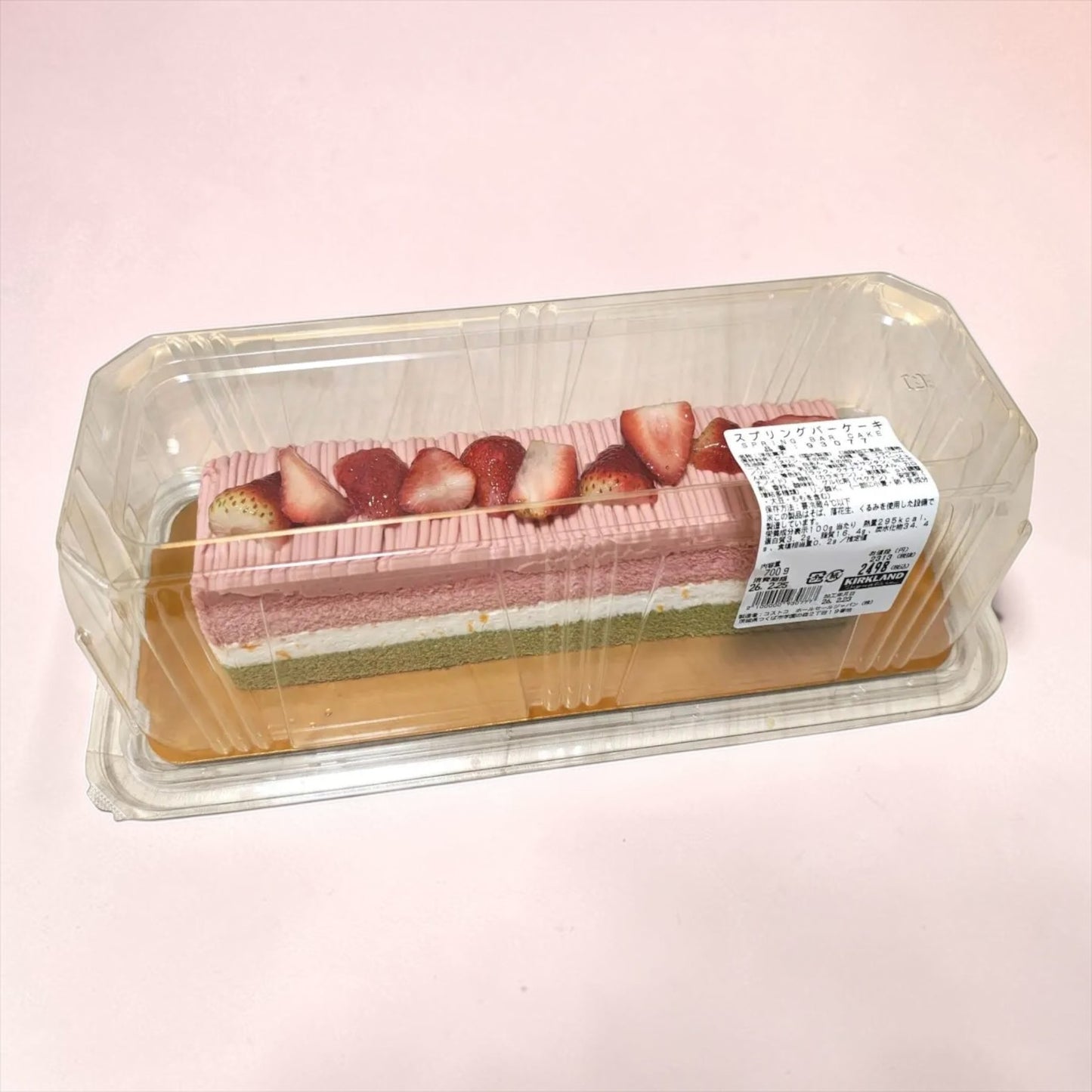 【ケーキ】《期間限定》スプリングバーケーキ  1/6サイズカット 小分け販売