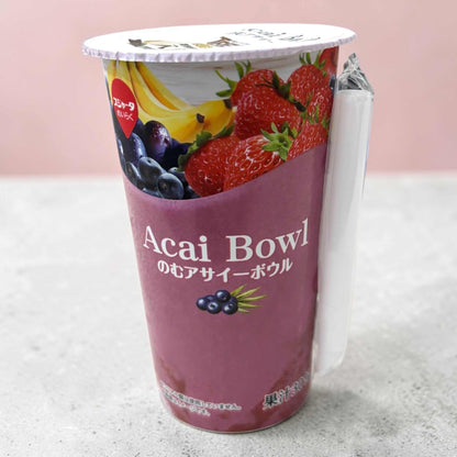 【冷蔵商品】めいらく  のむ アサイーボウル 200g × 12本 【お得なセット】