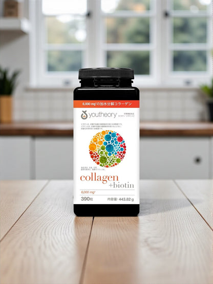 Youtheory コラーゲン ビオチン 390粒　高品質サプリメント