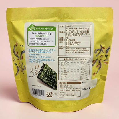 アサヒコ 韓国海苔スナック小魚  40g × 5袋入り