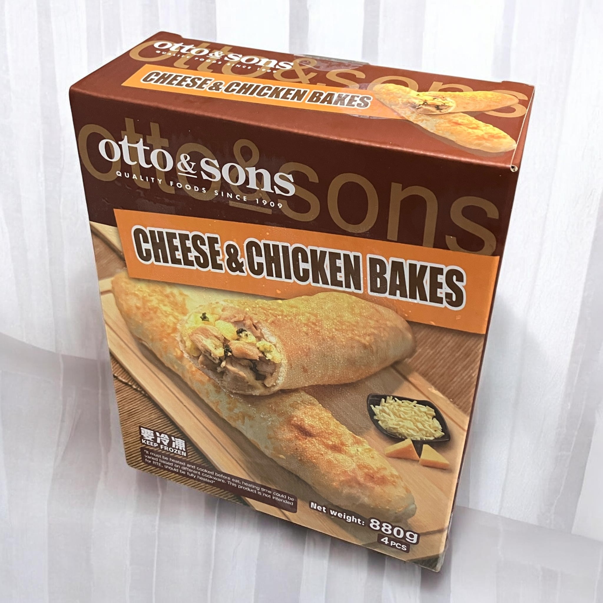 冷凍商品】otto & sons チキンベイク 4本 チキンチーズベイク