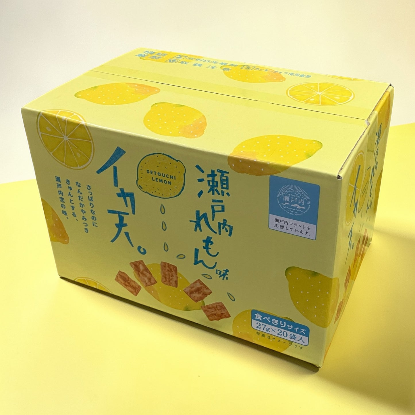イカ天 瀬戸内 れもん味  27g × 20袋  いか   まるか食品