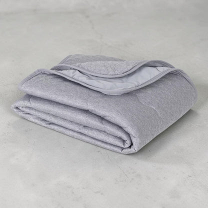 クーリング 大判ひざ掛け 152cm x 177cm  BERKSHIRE BLANKET＆HOME  カラー  ヘザーグレー