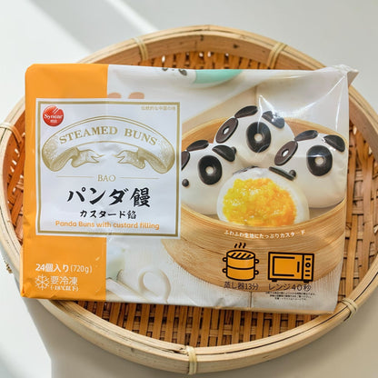 【冷凍商品】パンダまん  カスタード味  30g × 24個入り