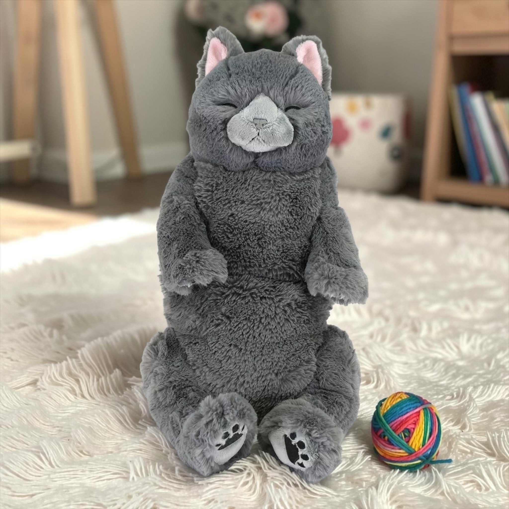 uuさん専用 サンレモン ひざねこ すやすや L サイズ ひざねこ すやすや ハチワレ - サンレモン