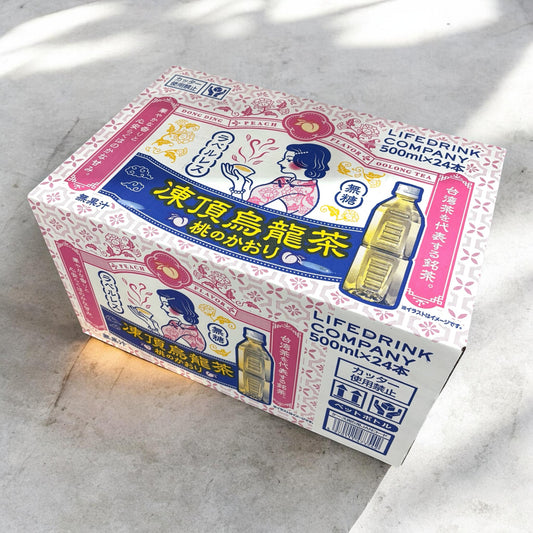 LDC 凍頂烏龍茶 桃のかおり  ラベルレス  500ml × 24本 【お得】烏龍茶 ペットボトル 台湾  ライフドリンクカンパニー