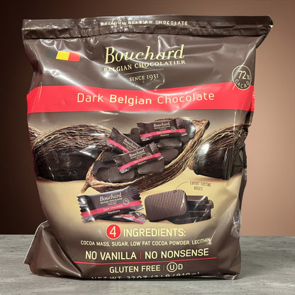 Bouchard ダークチョコレート 910g  カカオ72%  ブシャール  ベルギー製 チョコレート