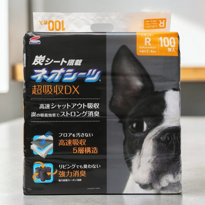 《ペット用品》ネオシーツカーボン DX レギュラー  100枚
