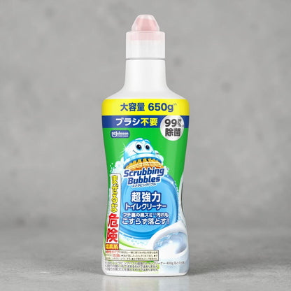 スクラビングバブル 超強力 トイレクリーナー 650g × 6本セット