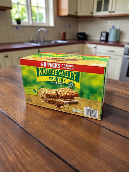 ネイチャーバレー   オーツ & ハニー  シリアルバー  2枚入り1袋  【小分け販売】   スペイン産　シリアル クランチ / NATURE VALLEY 【売れています】