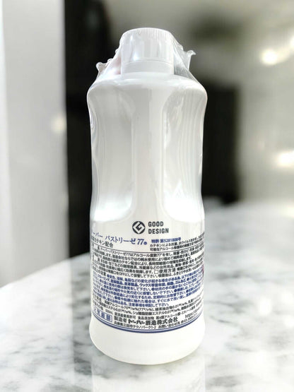 ドーバー パストリーゼ  77  付け替え用  詰め替え用 1本 500ml　食品用除菌アルコール  特許取得 【売れています】