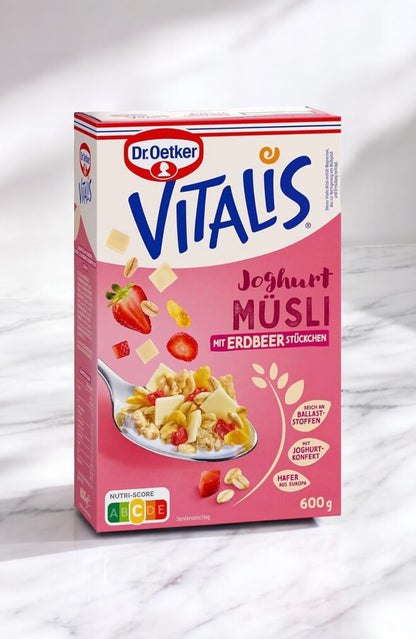 ビタリス ミューズリー イチゴヨーグルト 600×2個 いちごヨーグルト STRAWBERRY YOGURT MUESLI