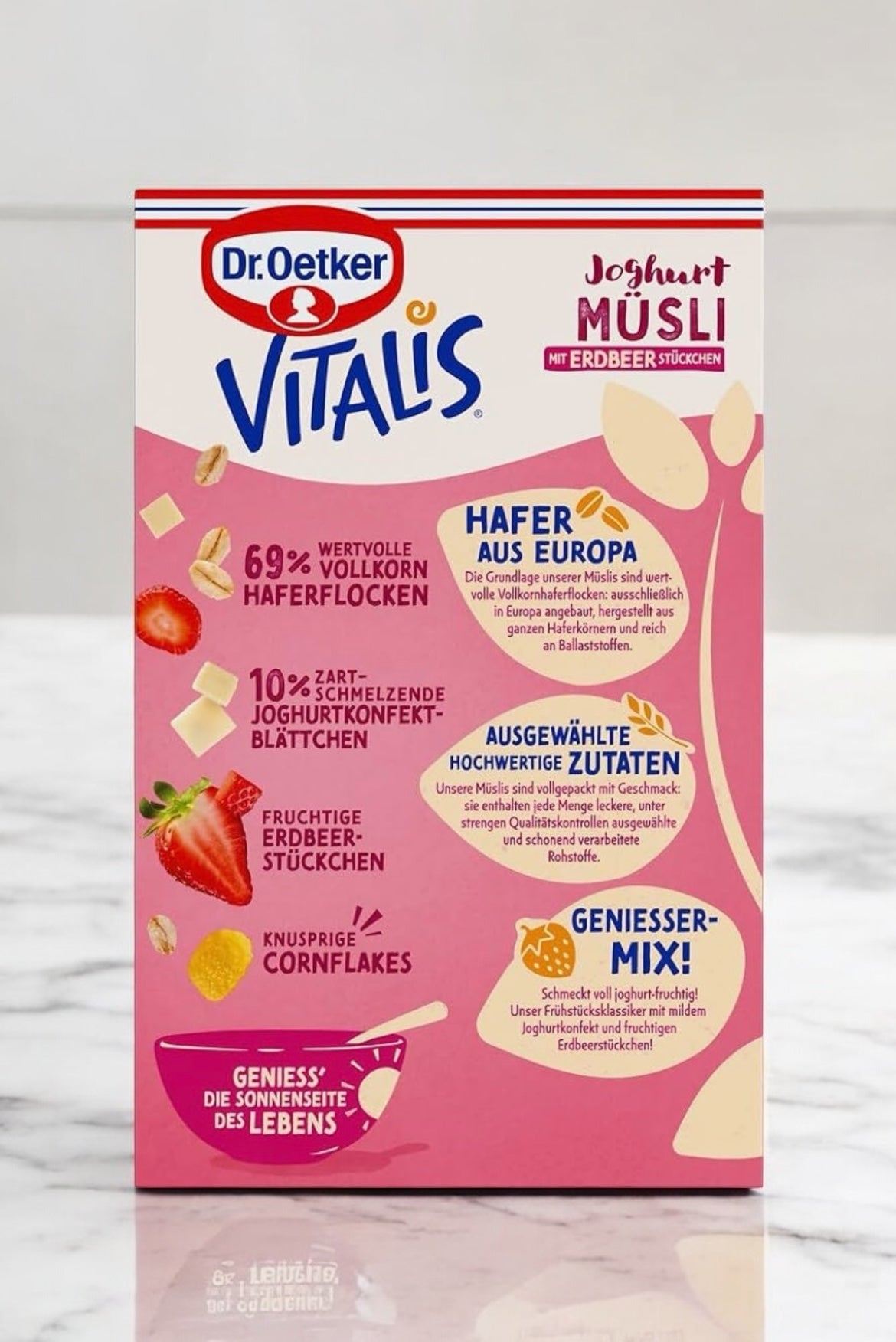 ビタリス ミューズリー イチゴヨーグルト 600×2個 いちごヨーグルト STRAWBERRY YOGURT MUESLI