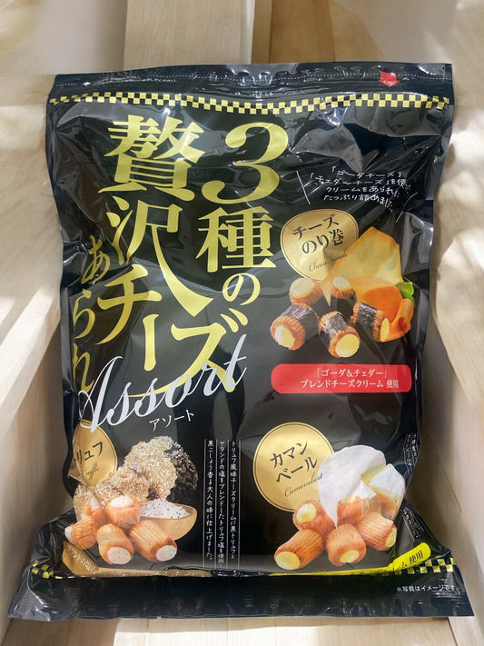 きらら 3種の贅沢チーズあられアソート