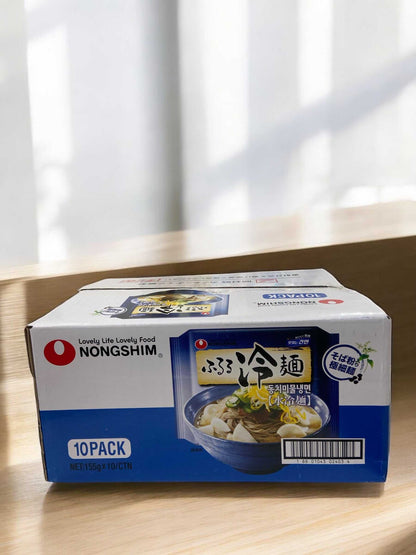 農心 ふるる冷麺　水冷麺 155g×10食入り 本場韓国の味  冷麺