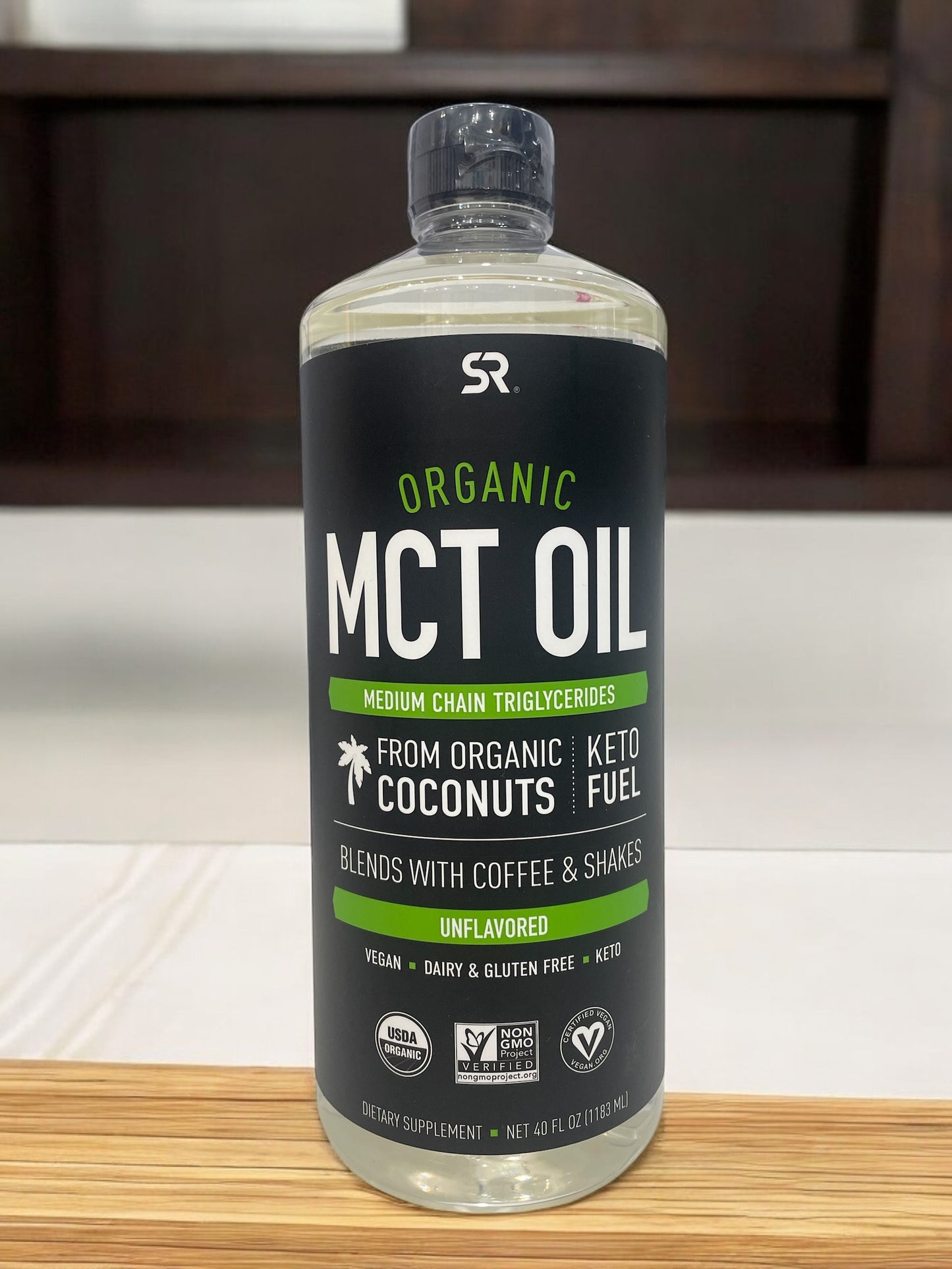 スポーツリサーチ オーガニック MCT オイル   1,183mL  /SR