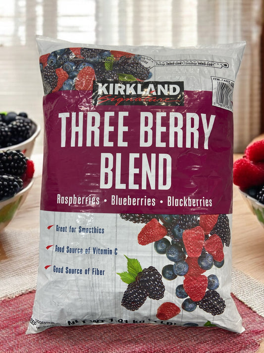 【冷凍商品】KS 冷凍 スリー ベリー ブレンド 1.81kg   フルーツ  Three Berry Blend  /  カークランドシグネチャー