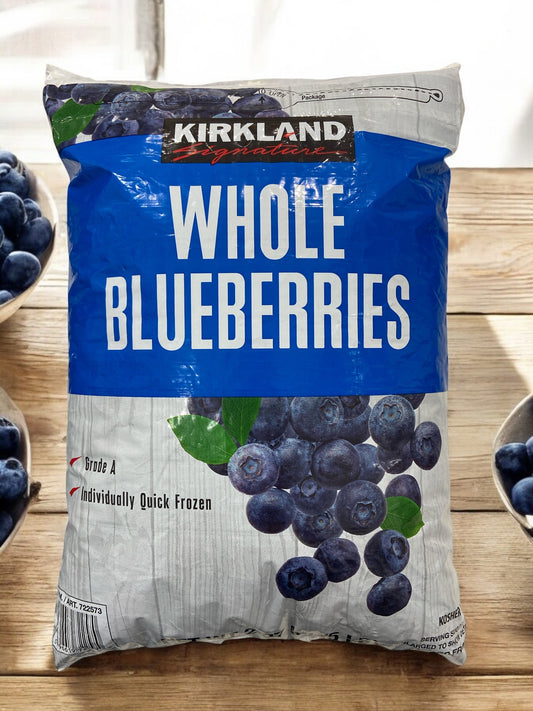 【冷凍商品】KS 冷凍 ブルーベリー  2.27kg   フルーツ  WHOLE BLUEBERRIES  /  カークランドシグネチャー