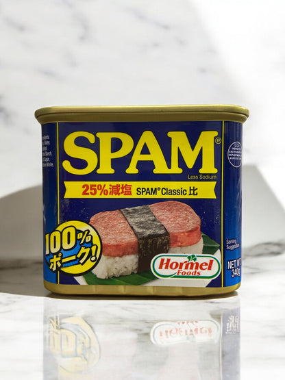 ホーメル スパム レスソルト ランチョンミート 340g  SPAM　/ Hormel