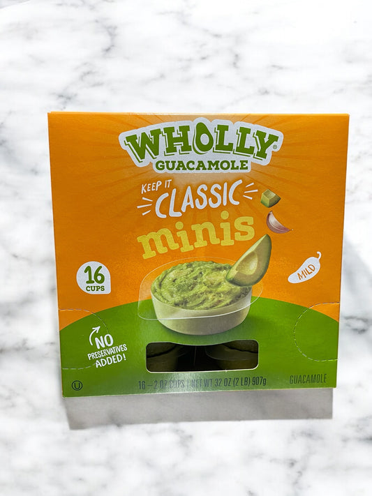 【冷蔵商品】 ホーリー ワカモレ  アボガド ディップ   16個入り 1箱  GUACAMOLE　/  WHOLLY メキシコ産