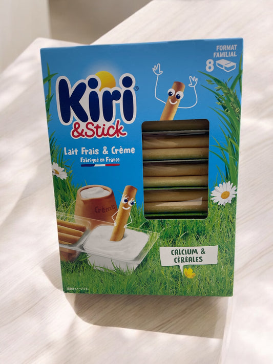 【冷蔵商品 チーズ】Kiri キリ クリームチーズ＆スティック   Kiri&Stick　280g  8パック入り　1箱　フランス産