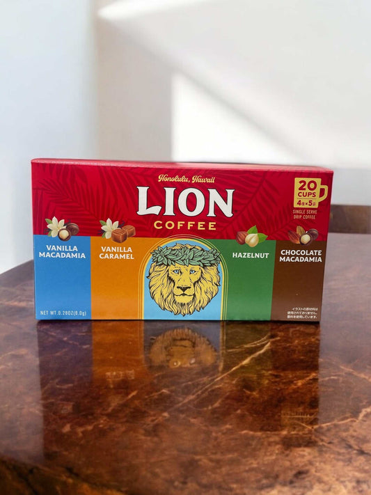 LION COFFEE フレーバーコーヒードリップバッグ 20袋入りセット